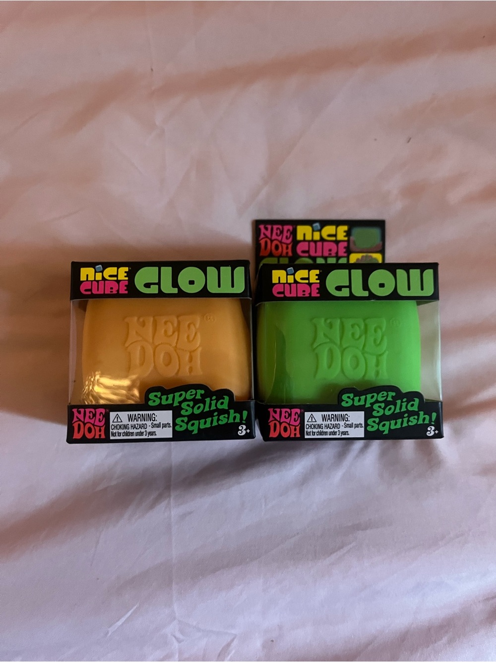 Needoh glow cube set